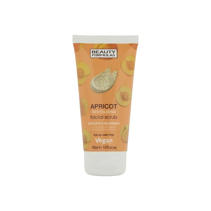 BEAUTY FORMULAS APRICOT FACIAL SCRUB 150ML