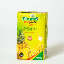 EKUMFI PINEAPPLE WITH ORANGE & PASSION FRUIT JUICE 250ML