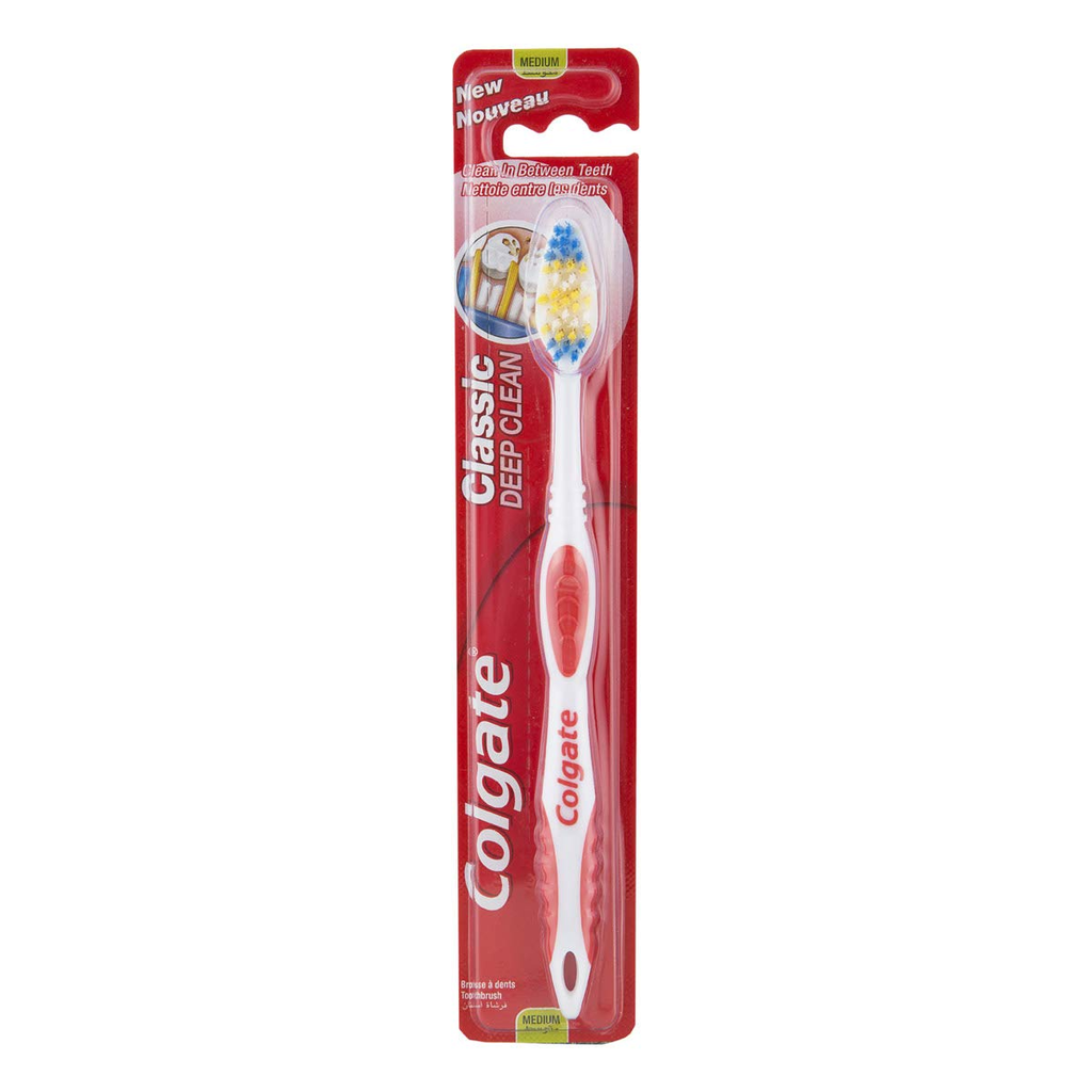 COLGATE TOOTHBRUSH CLASSIC DEEP CLEAN MEDIUM