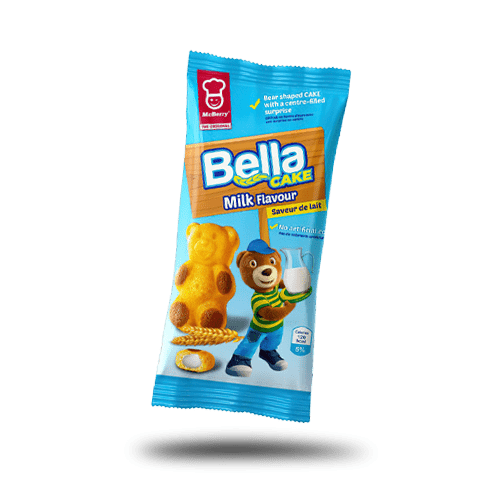 McBERRY BELLA CAKE WITH CHOCOLATE CREAM 30G