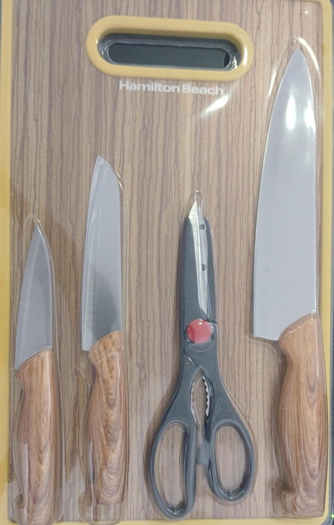 FURNITURE CHOP BOARD KNIVES SET 230774