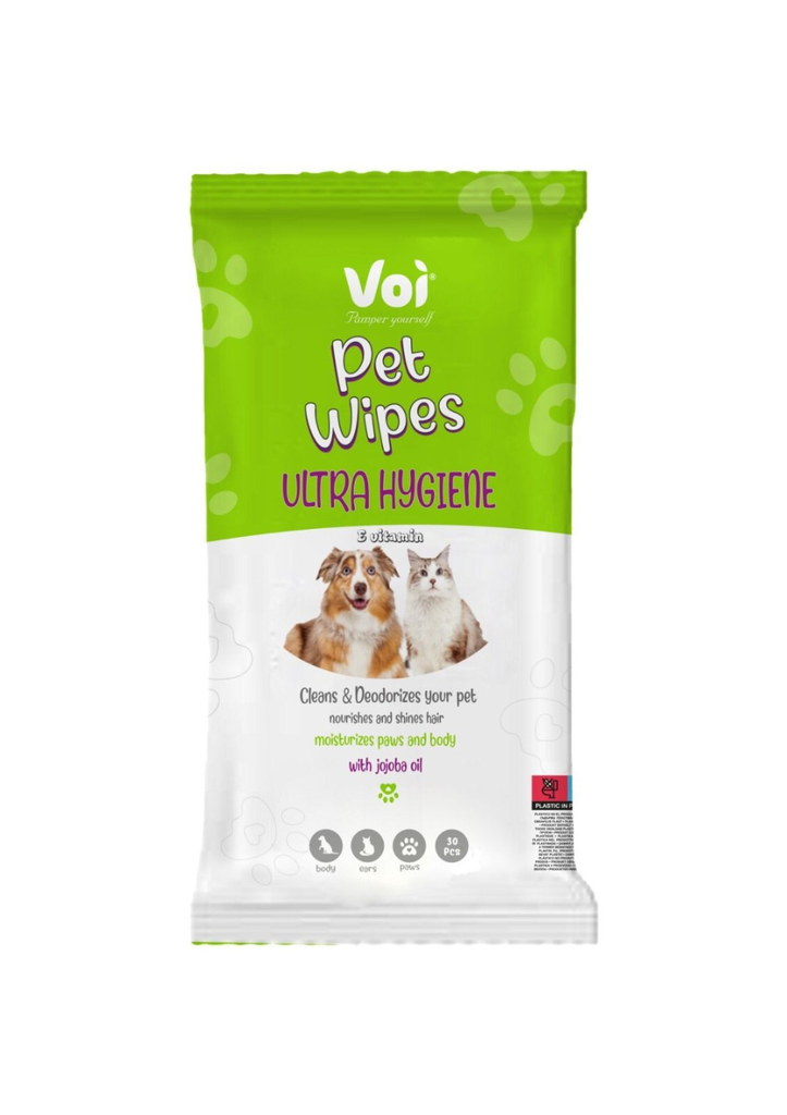 VOI PET WIPES ULTRA HYGIENE