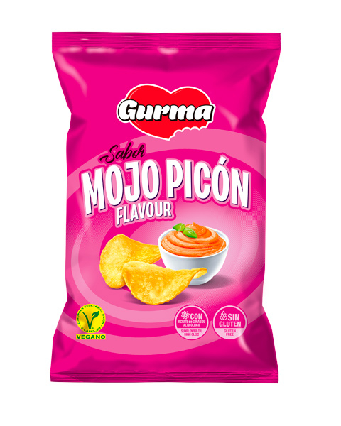 GURMA MOJOPICON FLAVOURED CHIPS 110G
