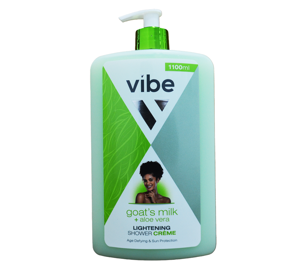 VIBE GOAT MILK ALOE VERA SHOWER CREAM 1100ML