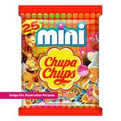 CHUPACHUP MINI ASSORTED LOLLIPOPS 150G