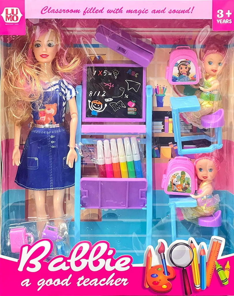 STUDENT TEACHER DOLL  11.5 INCH D582008