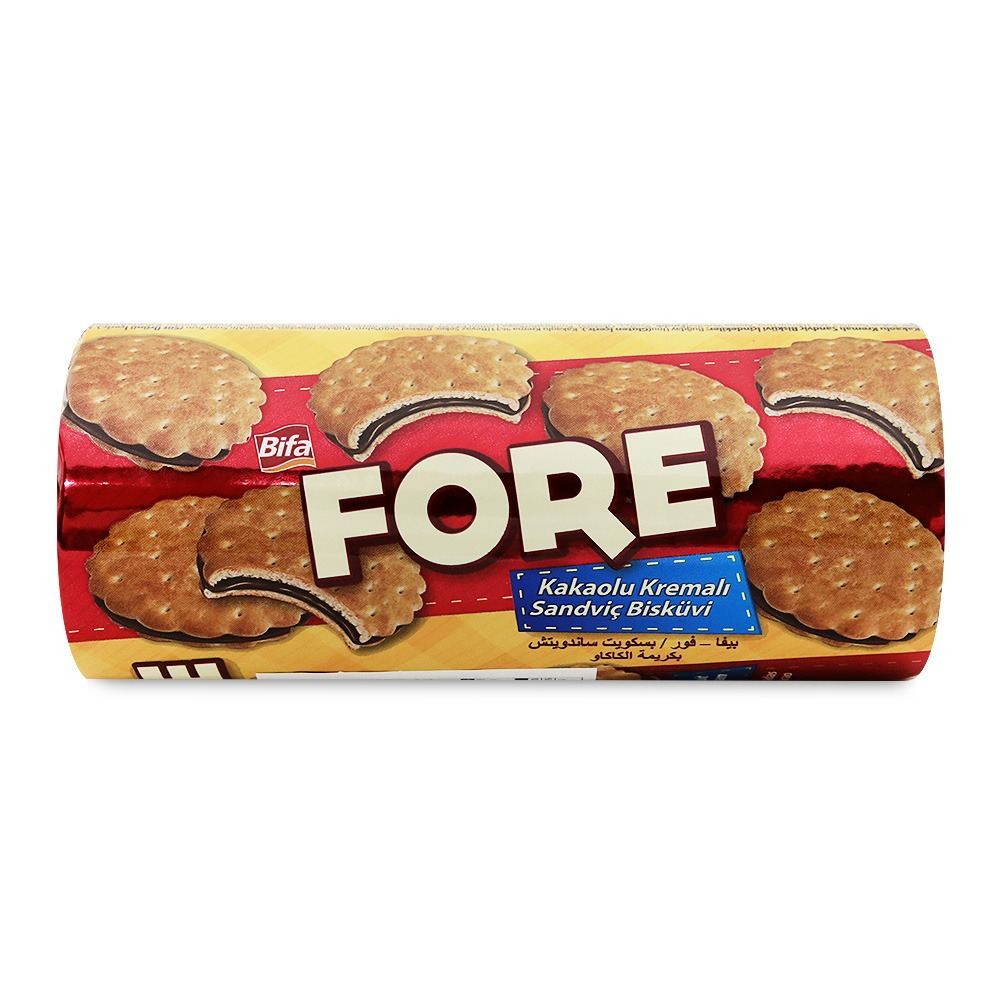 BIFA FORE COCOA CREAM BISCUIT 160G