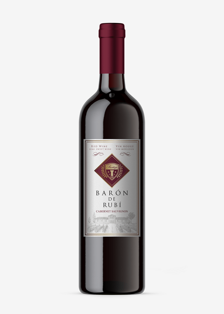 BARON De RUBI RED WINE 750ML