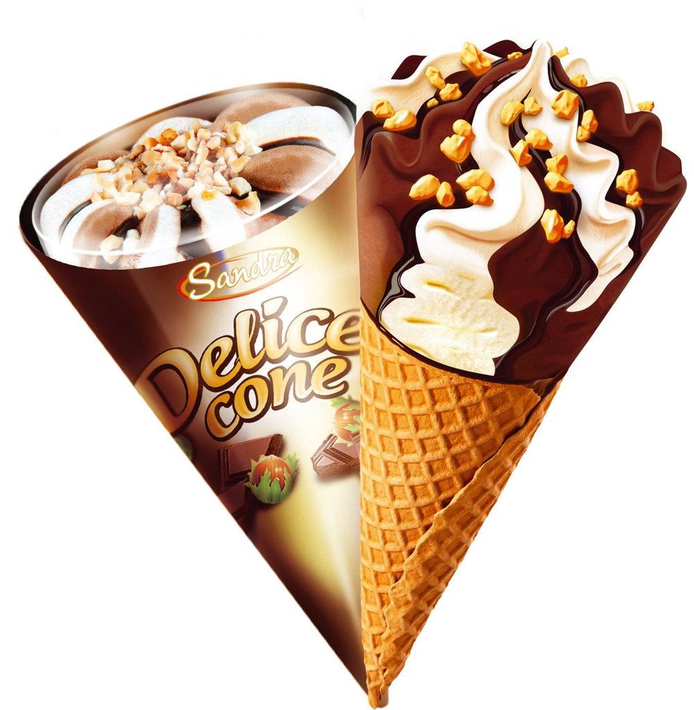 SANDRA DELICE CONE CHOCOLATE 200ML