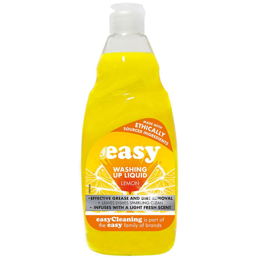 EASY WASHING UP LIQUID LEMON 500ML