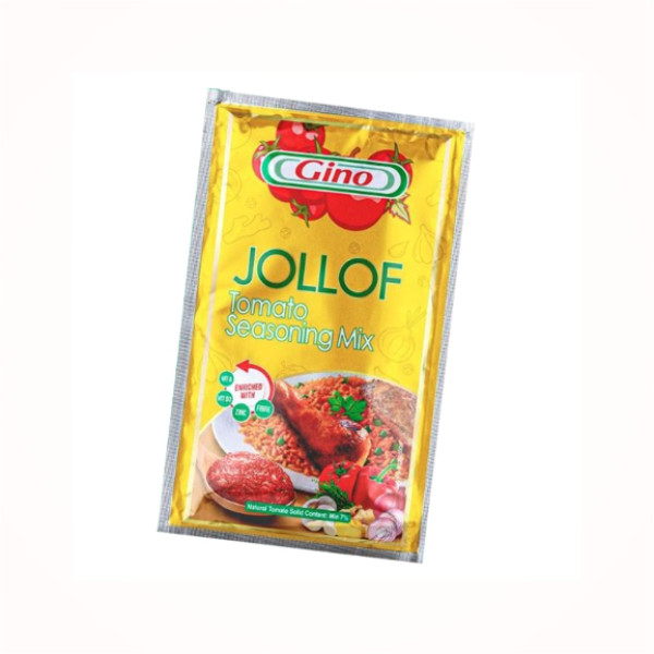GINO JOLLOF TOMATO SEASONING MIX(SACHET) 200G