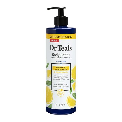DR TEAL'S BODY LOTION PREBIOTIC LEMON BALM 532ML