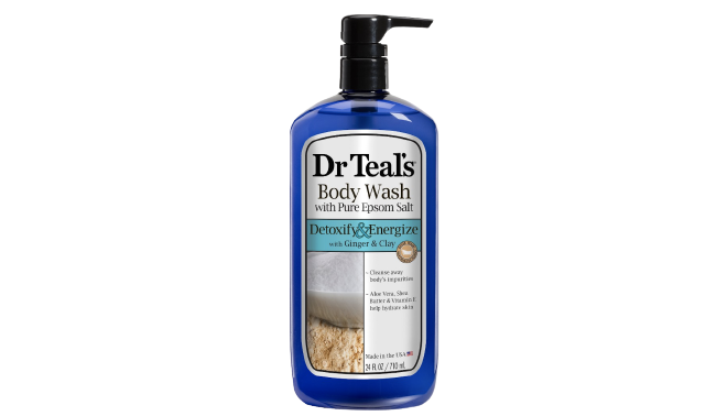 DR TEAL'S BODY WASH DETOXIFY & ENERGIZE 710ML