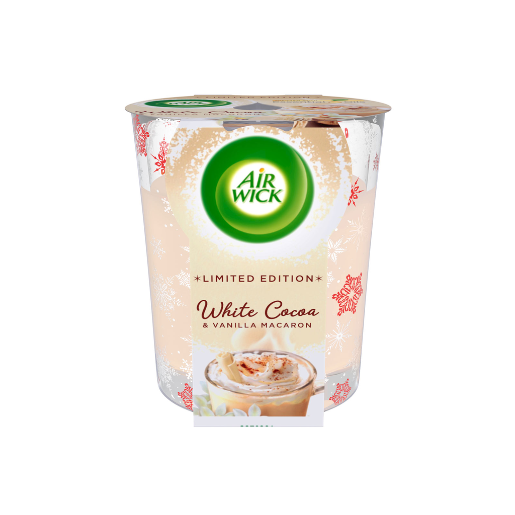 AIRWICK CANDLE WHITE COCOA 105G