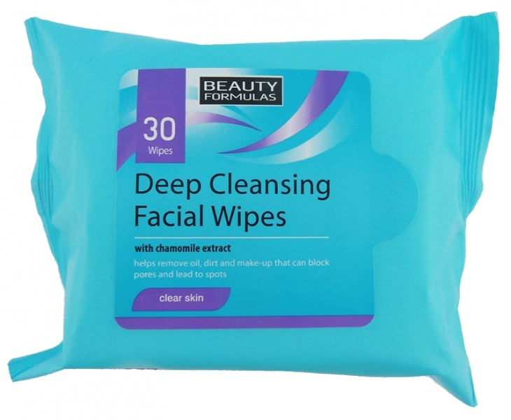 BEAUTY FORMULAS FACIAL WIPES-CHAMOMILE