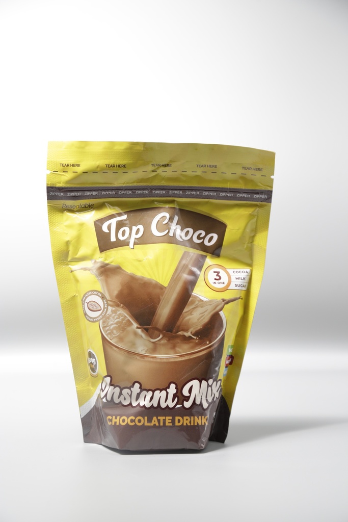 TOP CHOCO INSTANT MIX CHOCOLATE DRINK-POUCH 500G