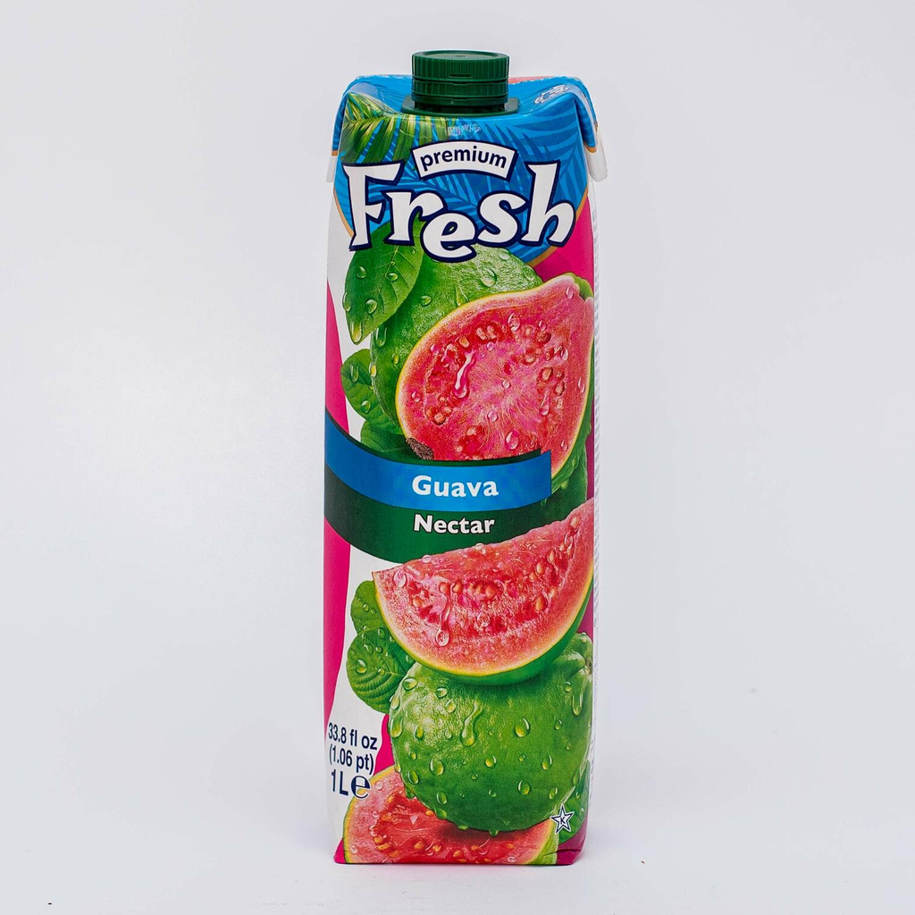 PREMIUM FRESH GUAVA NECTAR JUICE 1LT