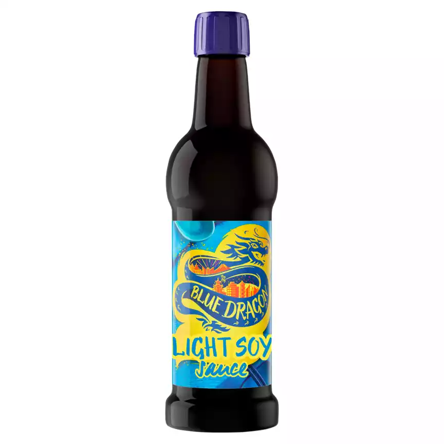 BLUE DRAGON LIGHT SOY SAUCE 375ML