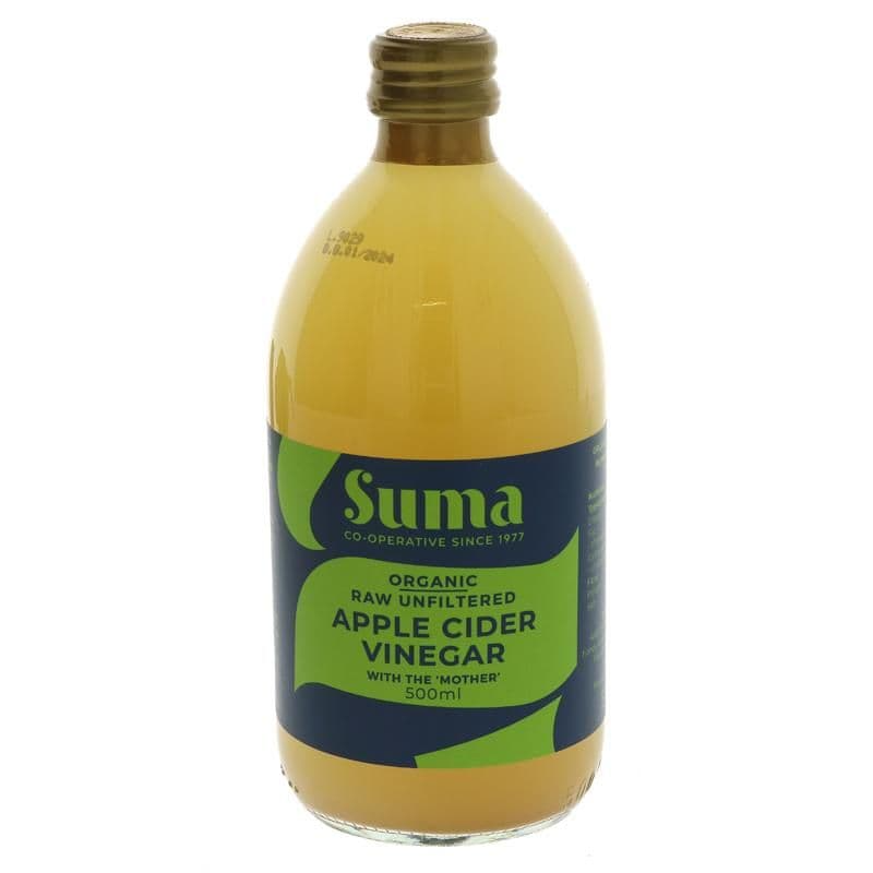 SUMA ORGANIC APPLE CIDER VINEGAR 500ML