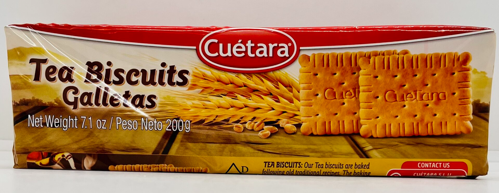 CUETARA TEA BISCUITS 200G