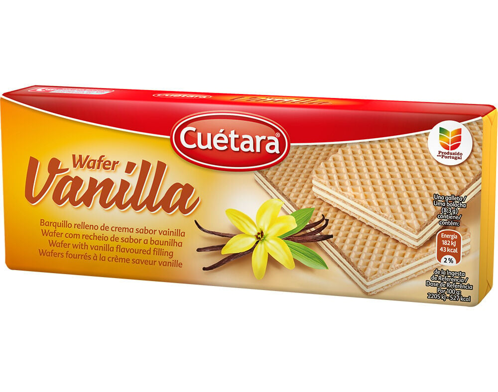 CUETARA VANILLA WAFER 150G
