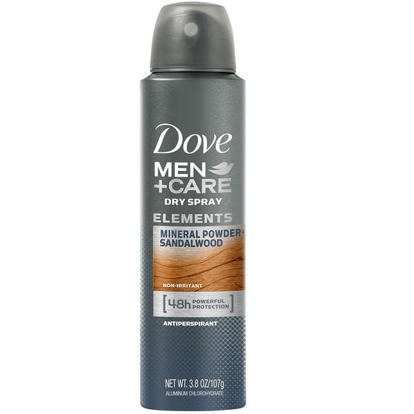 DOVE SPRAY MINERAL POWDER & SANDALWOOD 250ML