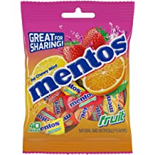 MENTOS MONO FRUIT CHEWY DRAGEES 135G