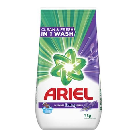ARIEL FRESH LAVENDER CLEAN WASHING POWDER 1KG