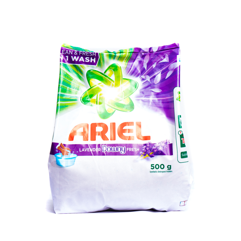 ARIEL FRESH LAVENDER CLEAN WASHING POWDER 500G