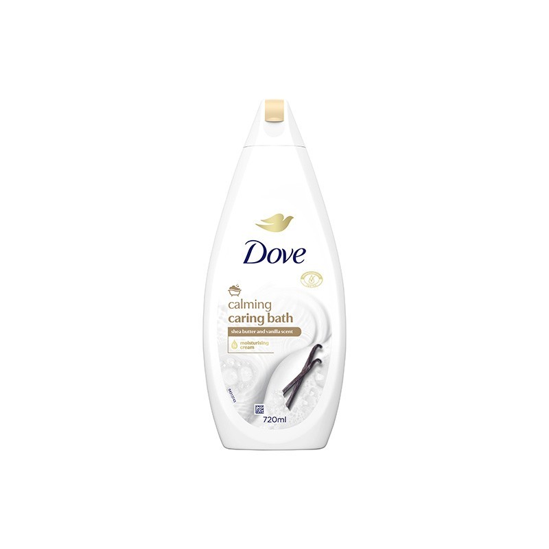 DOVE CARING BATH SHEA BUTTER AND VANILLA 720ML