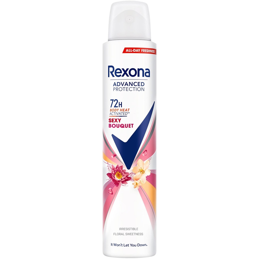 REXONA SPRAY SEXY BOUQUET 200ML