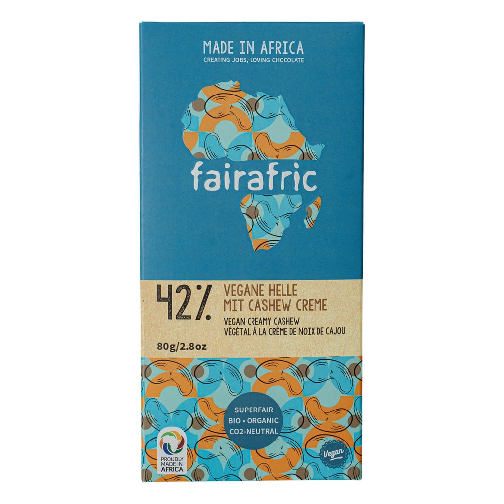 42% VEGAN CREAMY CASHEW 80G