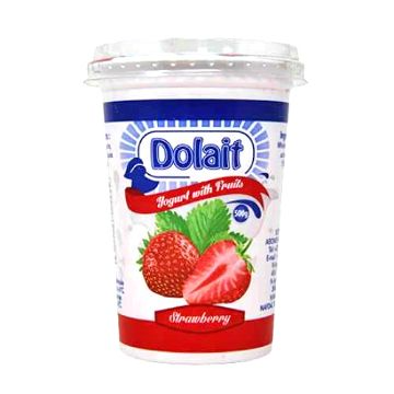 DOLAIT ASSORTED YOGHURT-TUBE 500G