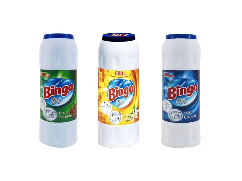 BINGO OV SCOURER POWDER 500G