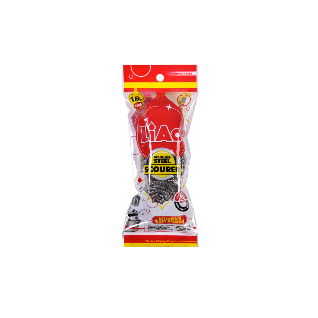 LIAO STEEL SCOURER 3PCS H130045