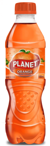 PLANET ORANGE PET 350ML