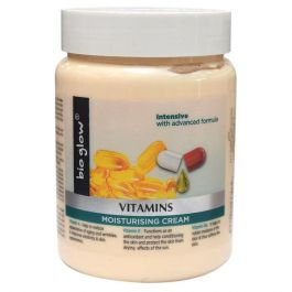 BIO GLOW VITAMINS MOISTURISING CREAM 500ML