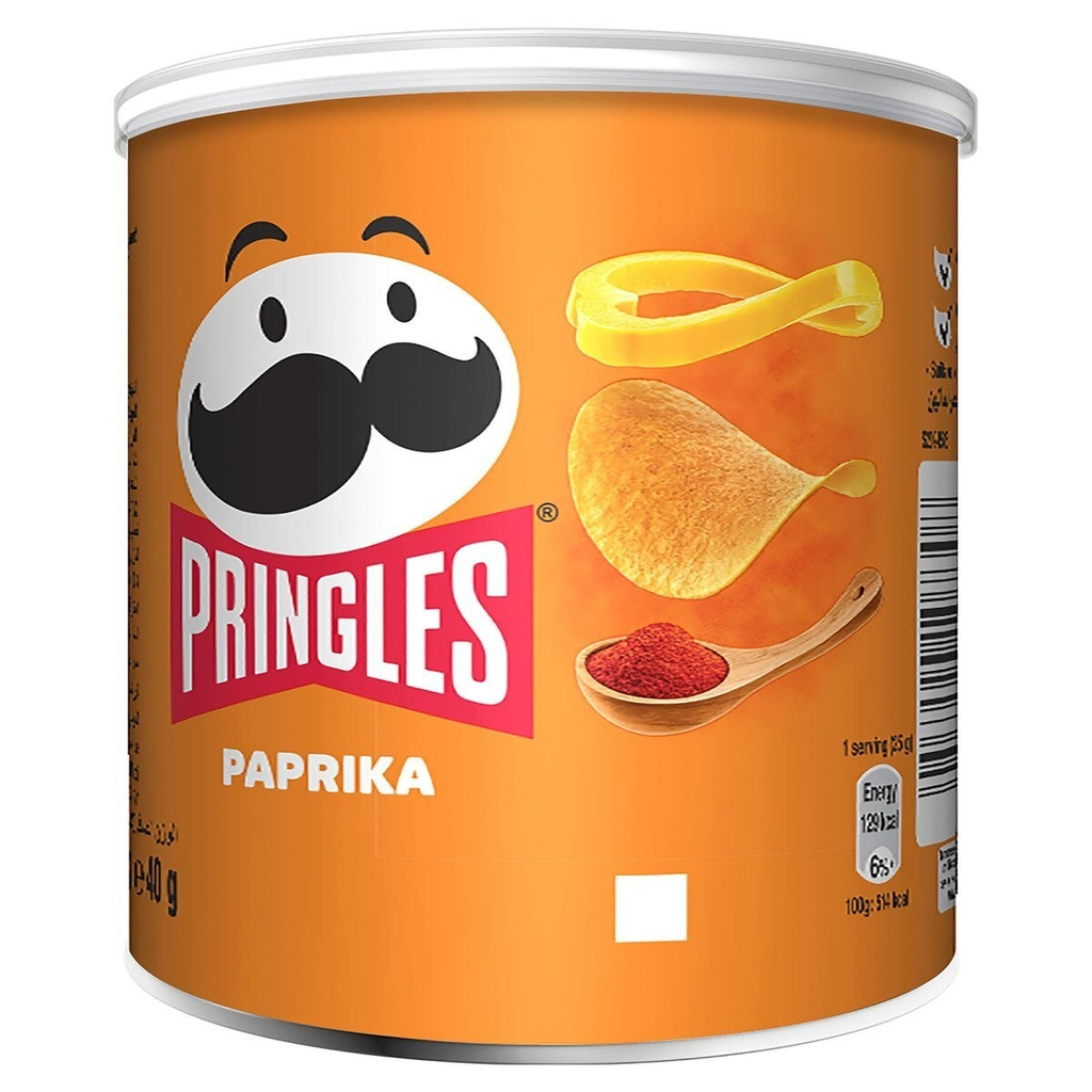 PRINGLES PAPRIKA 40G