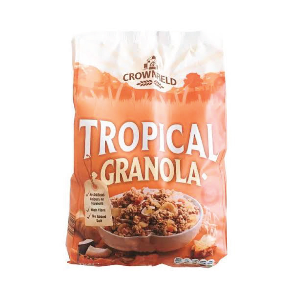 CROWNFIELD TROPICAL GRANOLA 1KG