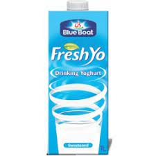 FRESHYO SWEETENED PLAIN YOGHURT 1L