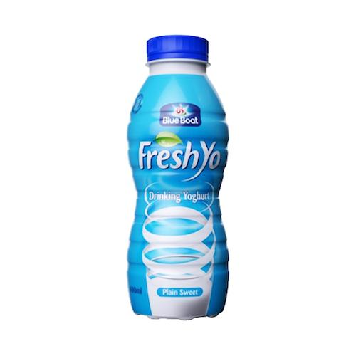 FRESHYO SWEETENED PLAIN YOGHURT 375ML