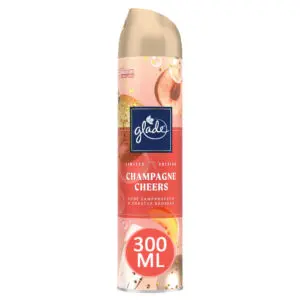 GLADE CHAMPAGNE CHEERS AIR FRESHNER 300ML 