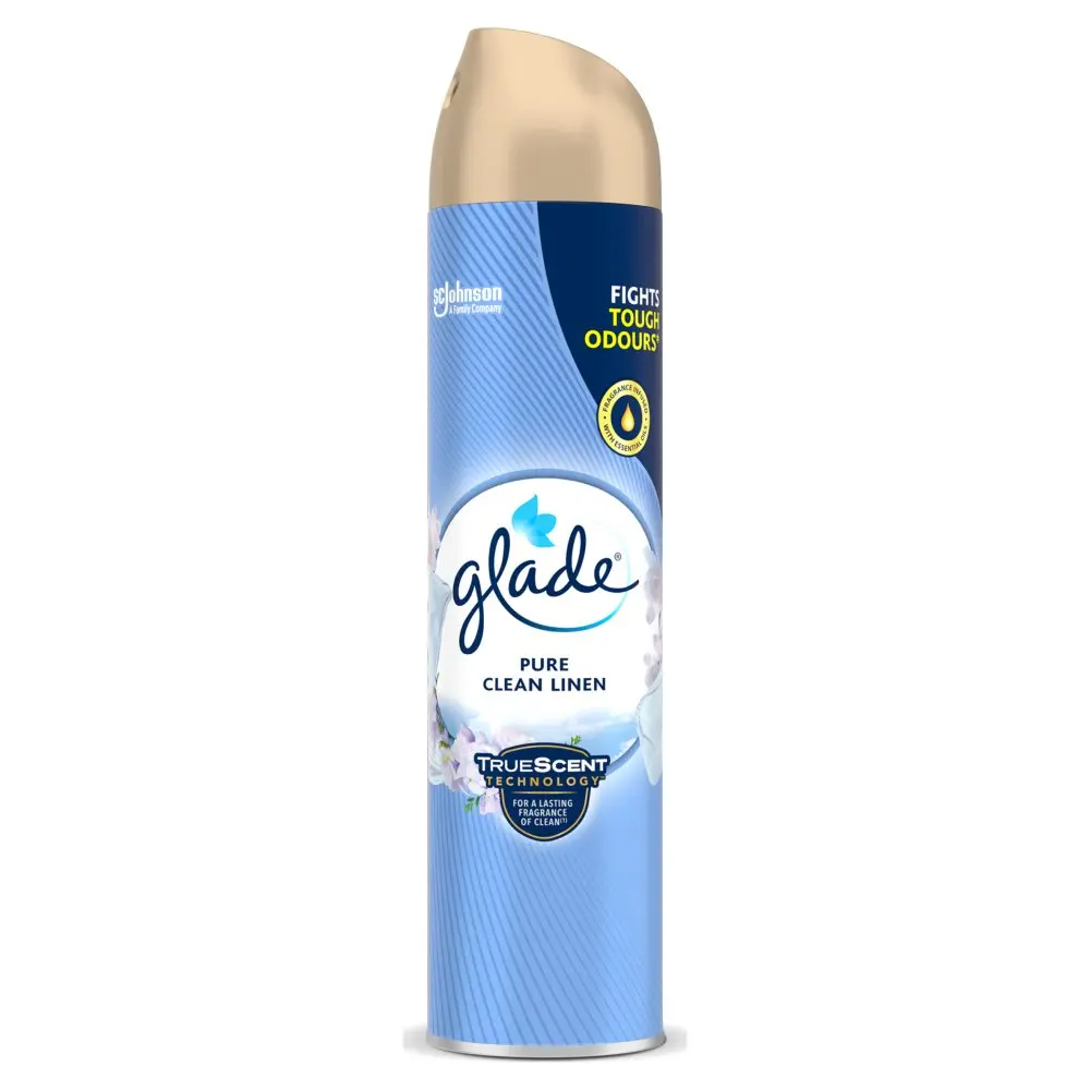 GLADE PURE CLEAN LINEN AIR FRESHNER 300ML