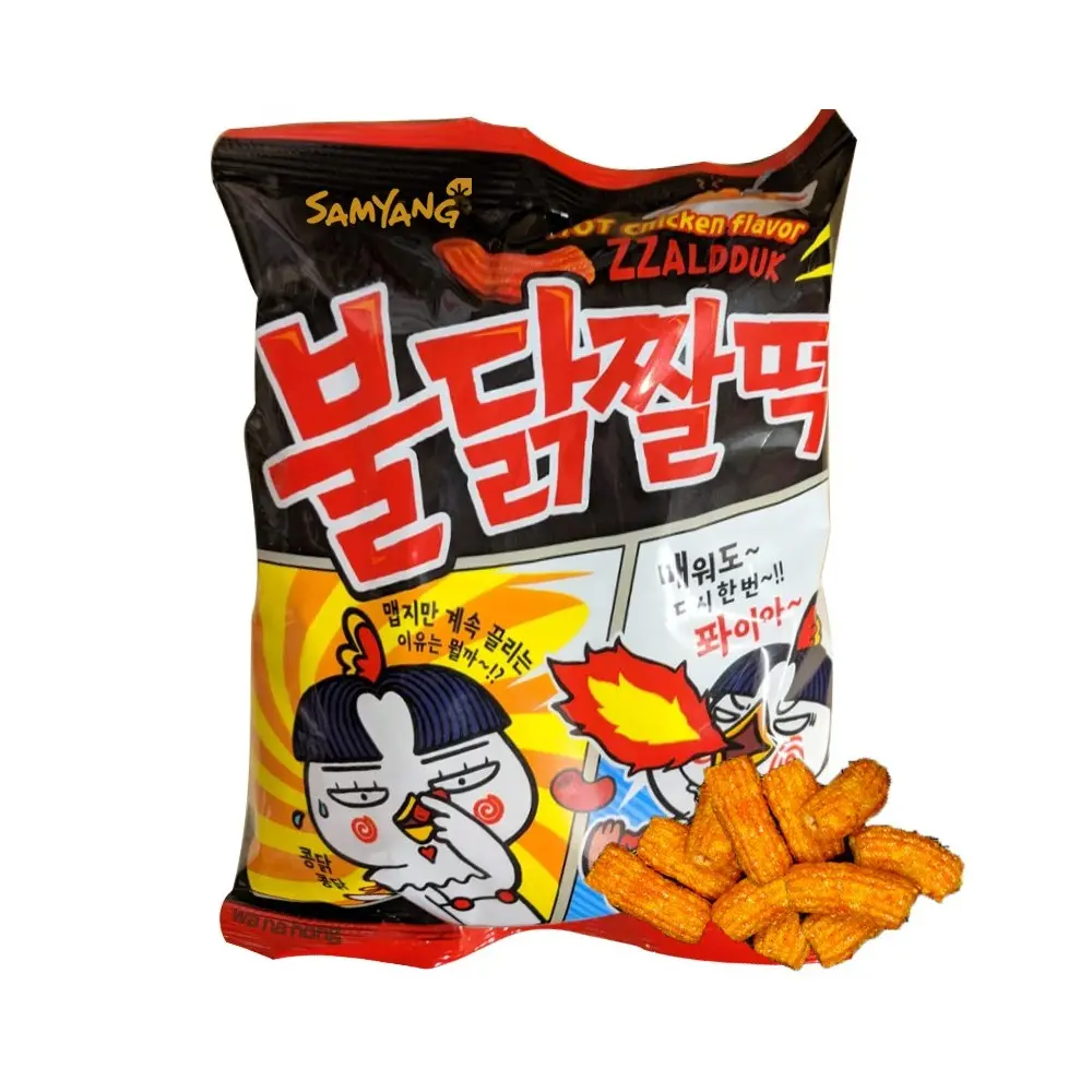 SAMYANG HOT CHICKEN ZZALDDUK CHIPS 120G