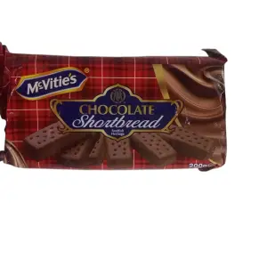 MCVITIES CHOCOLATE SHORT BREAD 200G