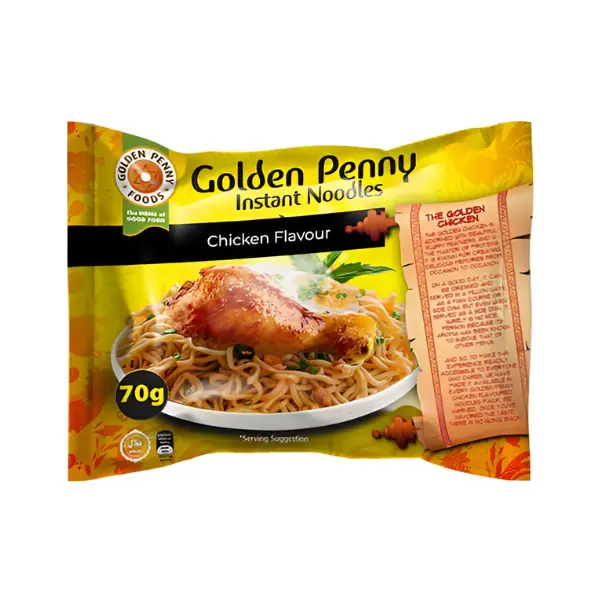 GOLDEN PENNY INSTANT NOODLES CHICKEN FLAVOUR 70G  