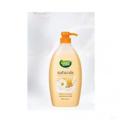 HEAVEN SCENT MILK & ALMOND BATH 1L 
