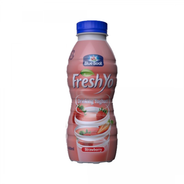 FRESHYO STRAWBERRY YOGHURT 375ML