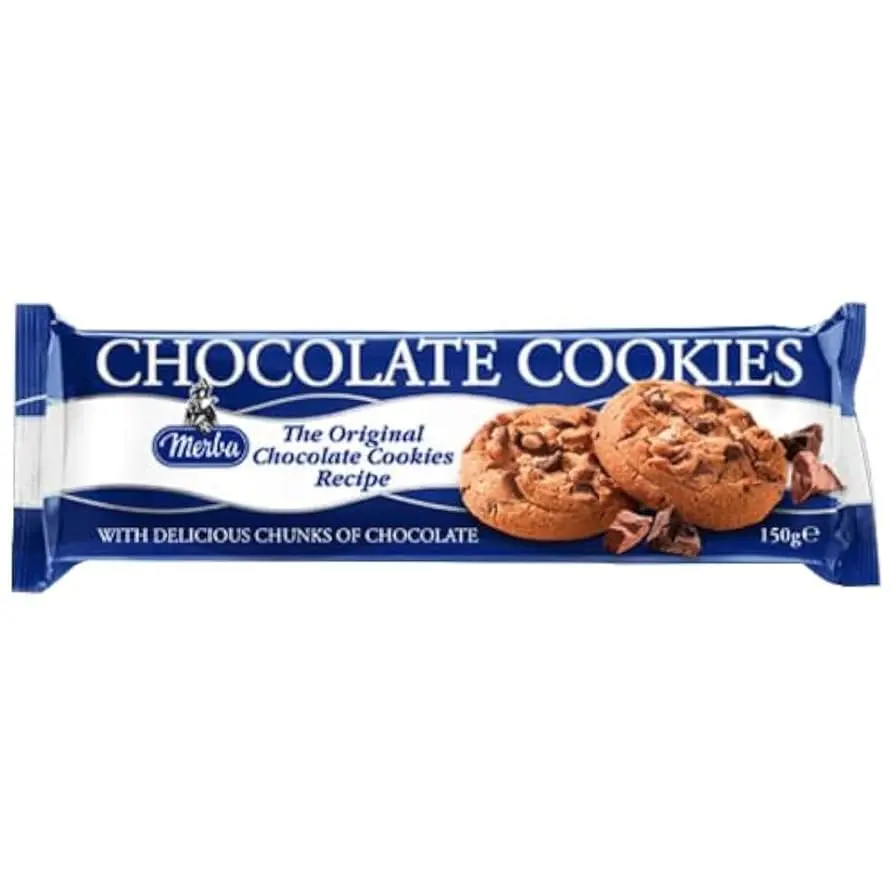 MERBA CHOCOLATE COOKIES 150G