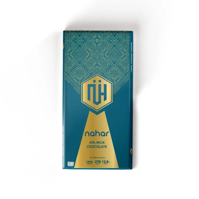 NAHAR 45% MILK CHOCOLATE 100G